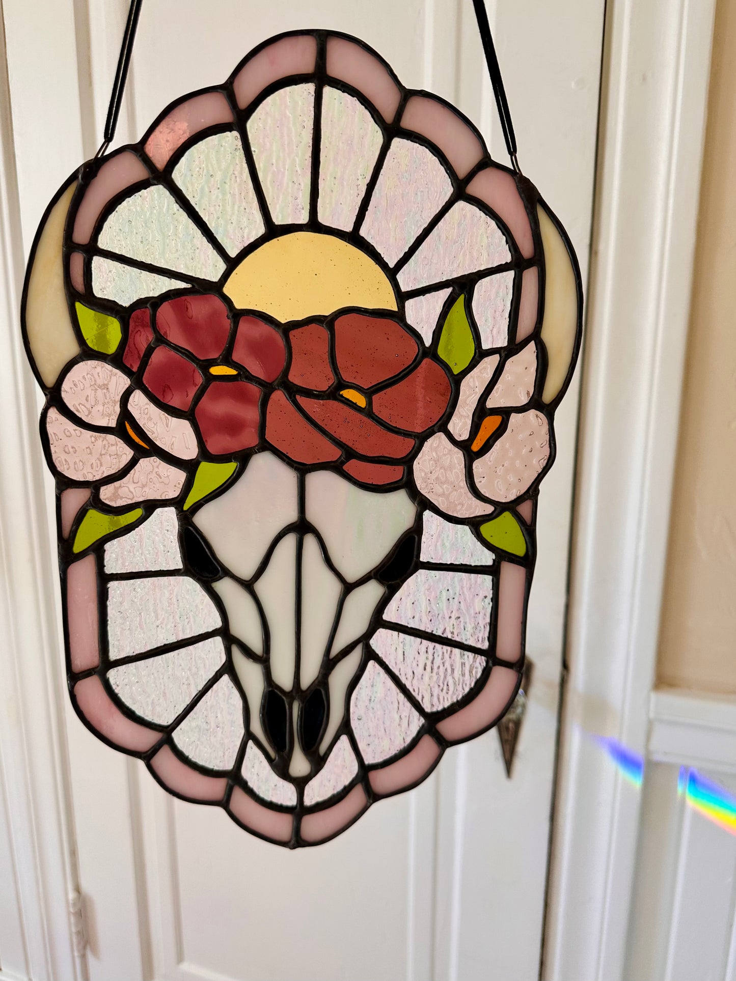 Flower Crown Cow Skull