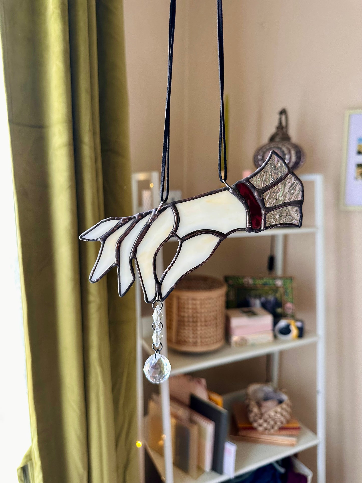 Gothic Glove Suncatcher - Iridescent