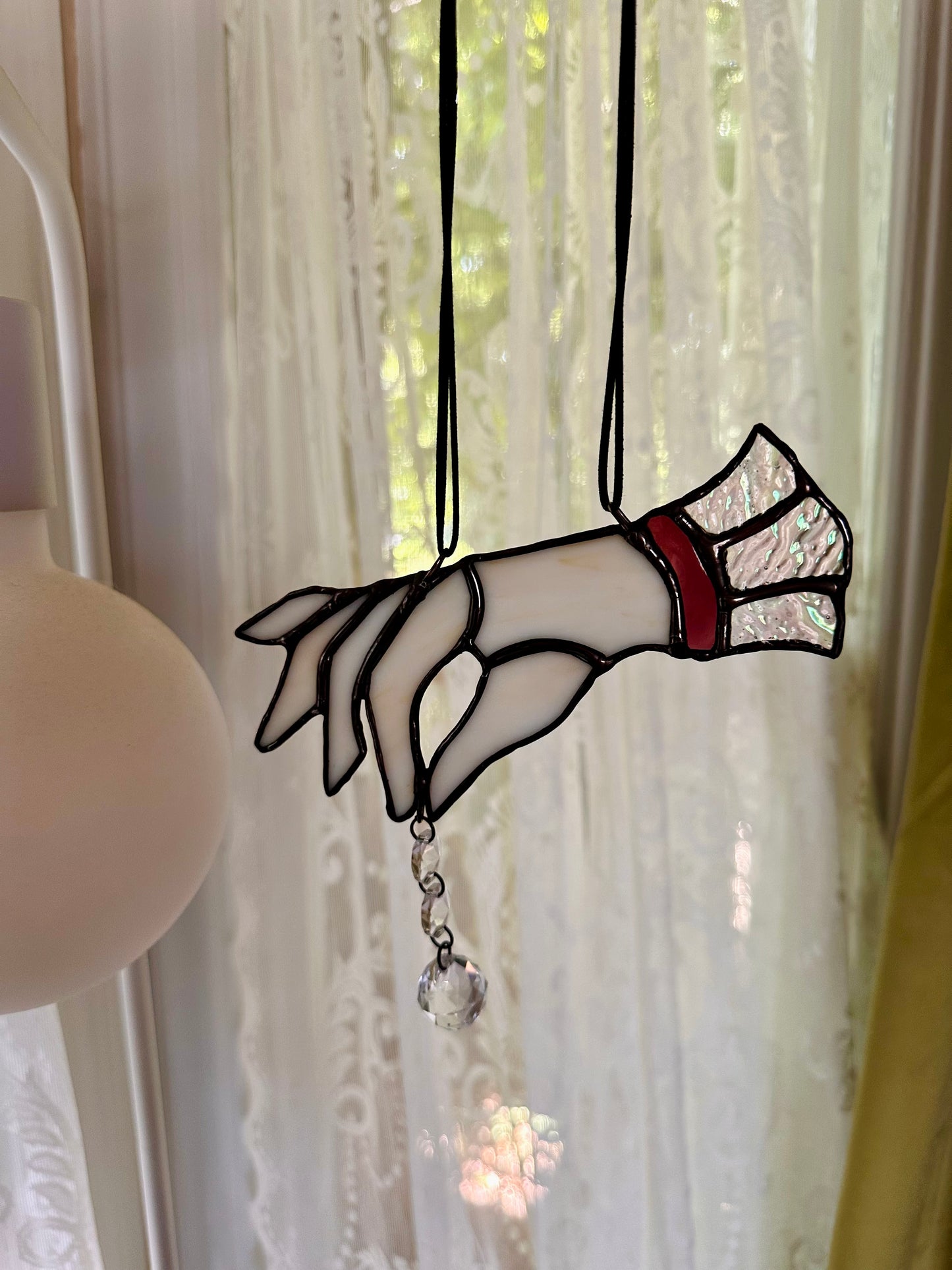 Gothic Glove Suncatcher - Iridescent