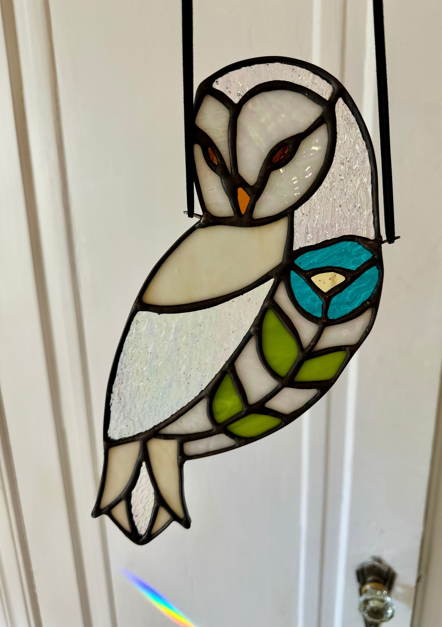 Floral Owl (Turquoise)