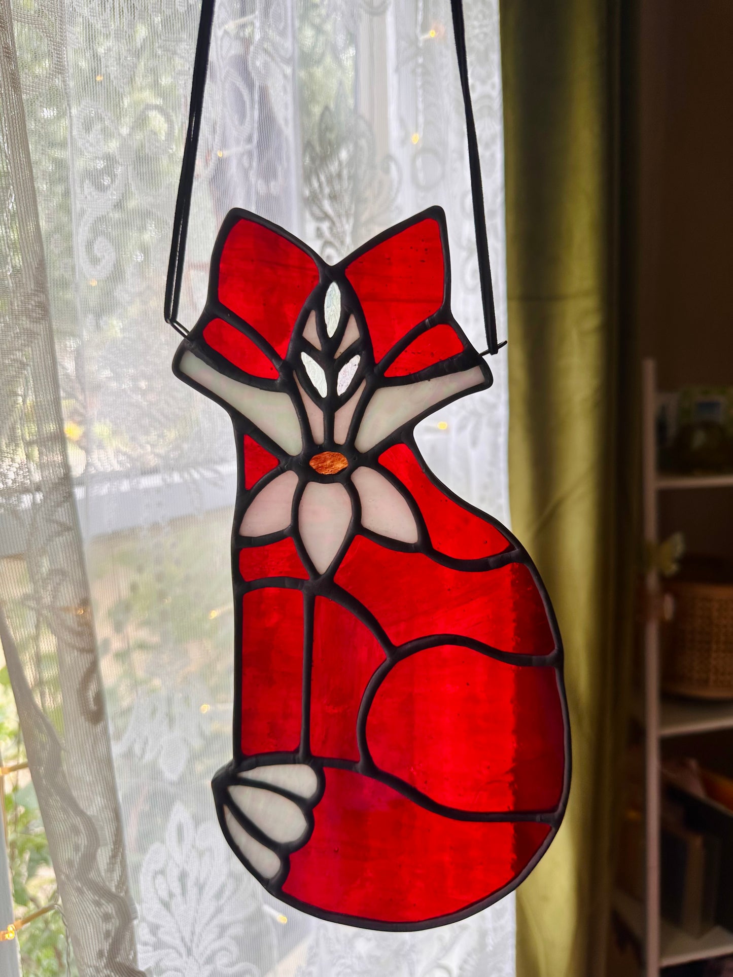 Floral Fox (Red/Pink/White)